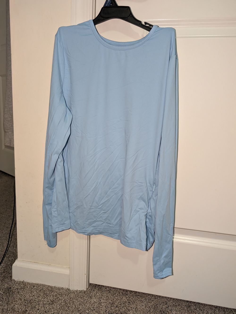 Hang Ten Women’s Medium Light Blue UPF 50+ Long Sleeve Sun Shirt